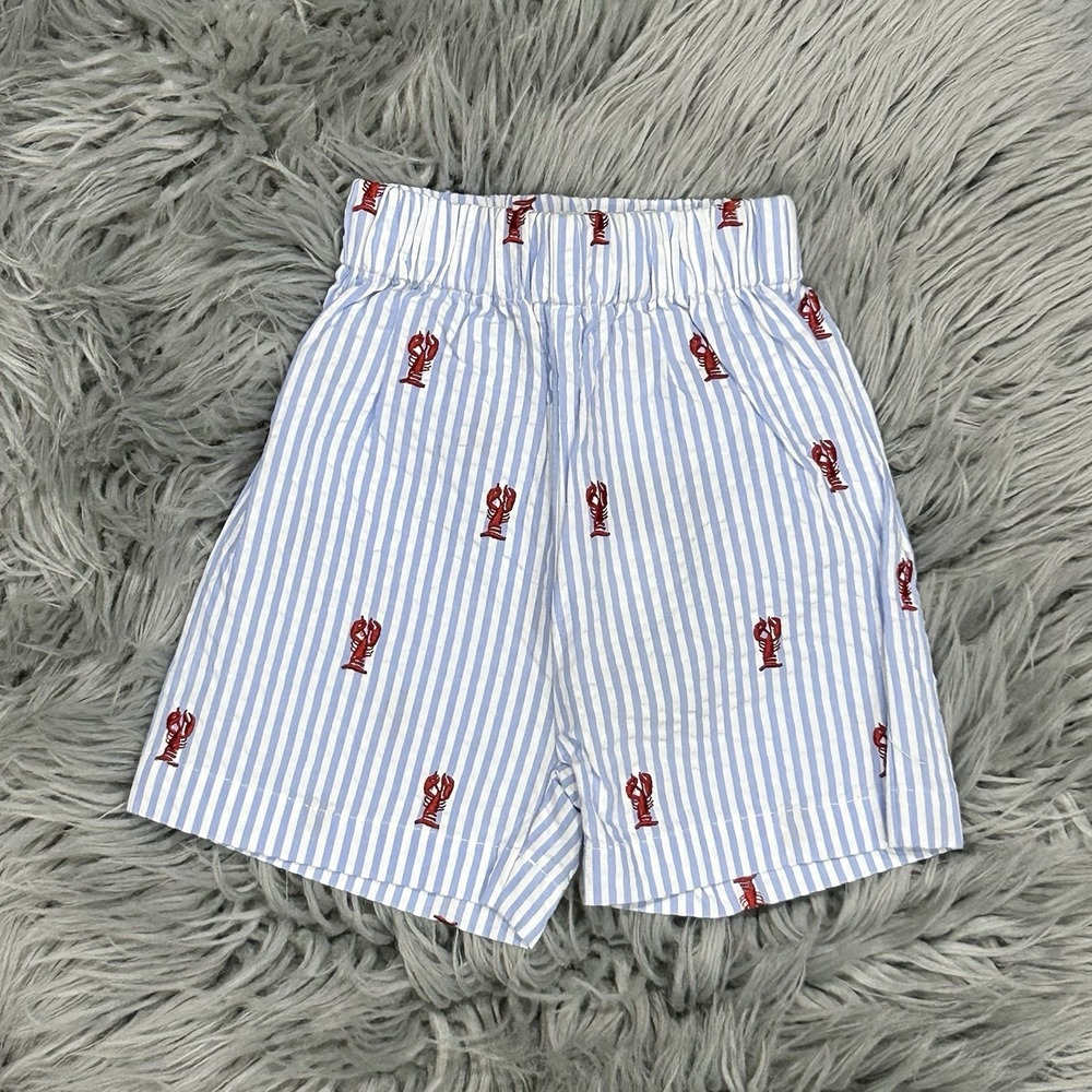 CPC Classic Prep Childrenswear Embroidered Dylan Lobster Print 6/9 Mo ($49 MSRP)